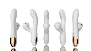 G-Spot Clitoral Rabbit Vibrator with 10 sucktion and Vibration 