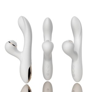 G-Spot Clitoral Rabbit Vibrator with 10 sucktion and Vibration