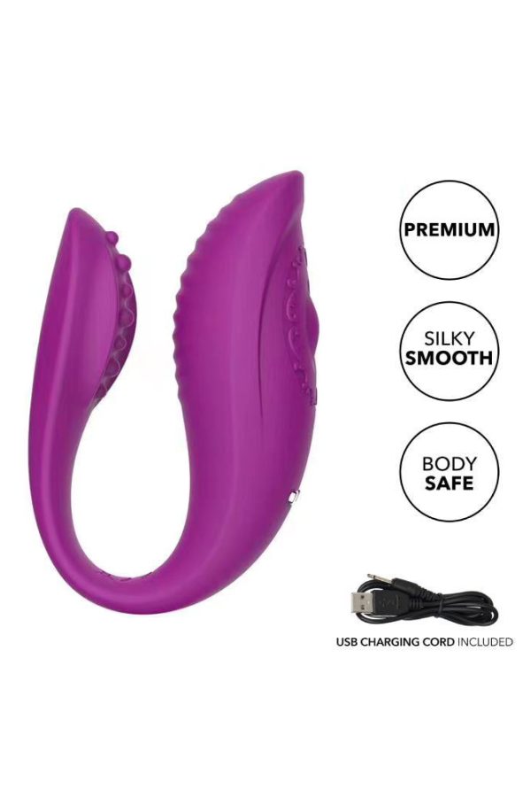 Wearable Remote Control Bendable Couples Vibrator