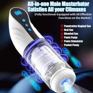 Leader Pro View Vibrating Masturbator 