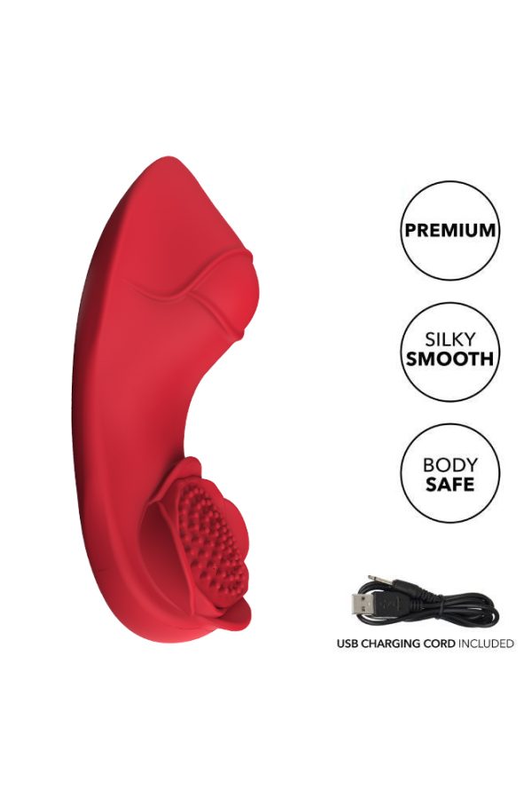 Red Rose Fansty Clitoral Massager Vibe