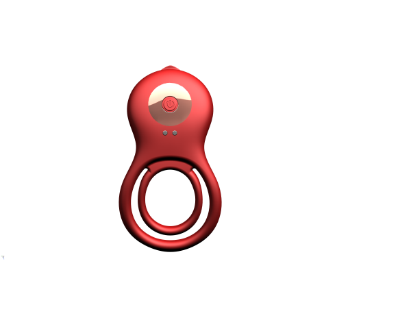 Rose I Vibrating Couples Penis Ring