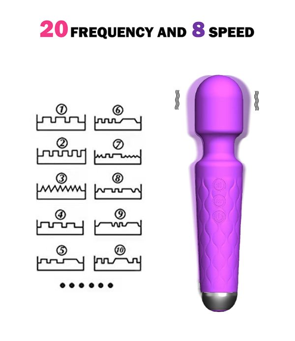 knight Massage Dual Vibrating Wand