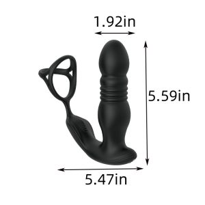 Stronger P-Spot Massager with Ring 