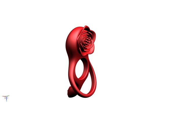 Rose II Vibrating Couples Penis Ring