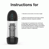 Ideal II View Vibrating Masturbator in white