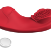 Red Rose Fansty Clitoral Massager Vibe