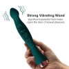 Finger G-Spot flexible vibrator in dreamy dark green